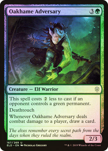 Oakhame Adversary (ELD) (167) / Foil