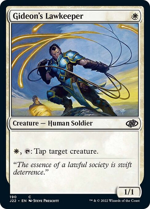 Gideon's Lawkeeper (J22))