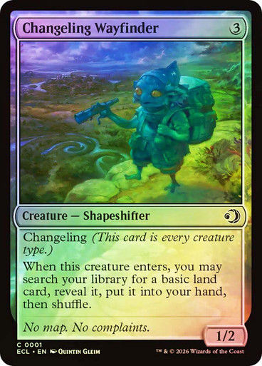Changeling Wayfinder (ECL) (1) / Foil