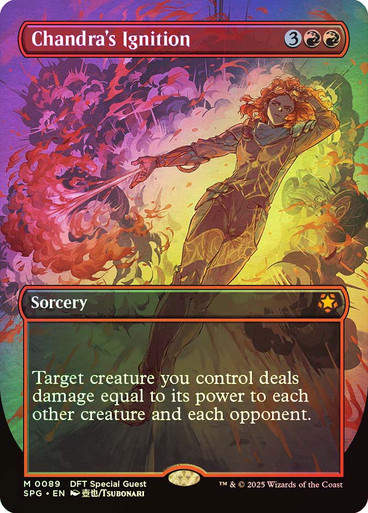 Chandra's Ignition (SPG) (89) / Foil / Borderless