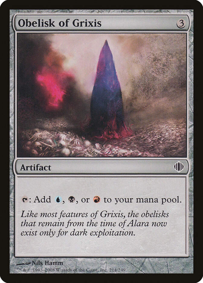 Obelisk of Grixis (ALA) (214)