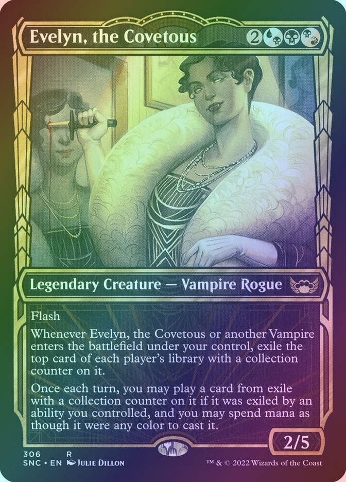 Evelyn, the Covetous (SNC) (306) / Showcase / Foil
