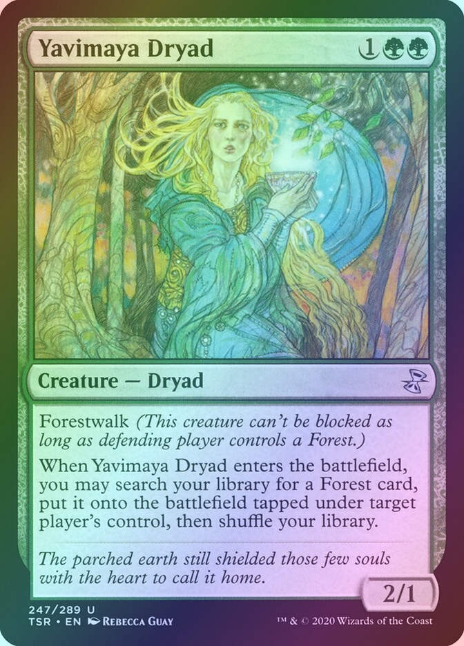 Yavimaya Dryad (TSR) (247) / Foil