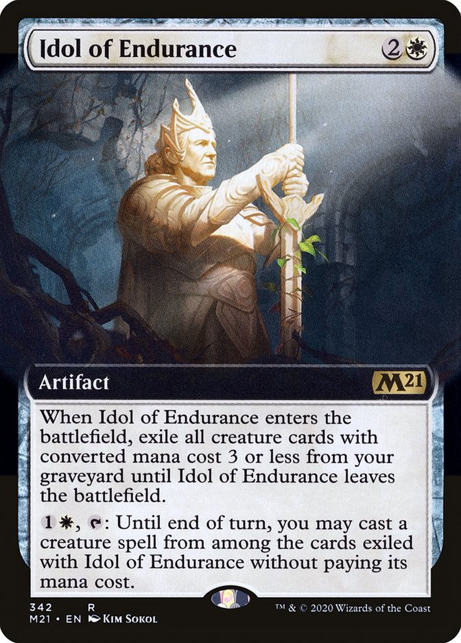 Idol of Endurance (M21) (342) / Extended Art