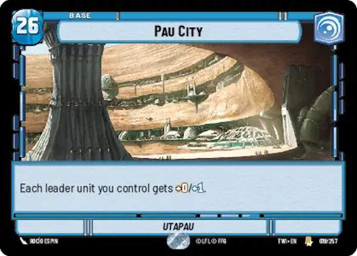 Pau City (TWI) (019/257) / Foil