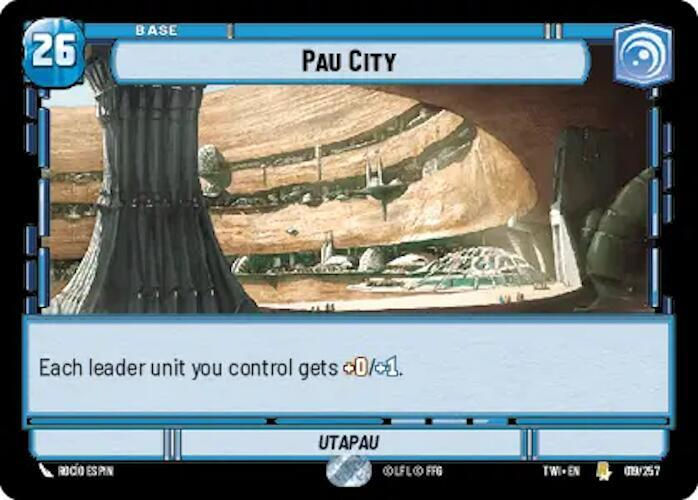 Pau City (TWI) (019/257) / Foil