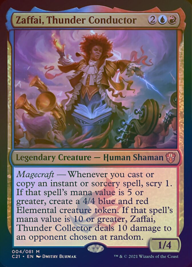 Zaffai, Thunder Conductor (Token) (C21)