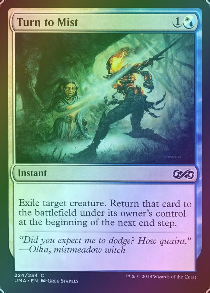 Turn to Mist (UMA) (224) / Foil