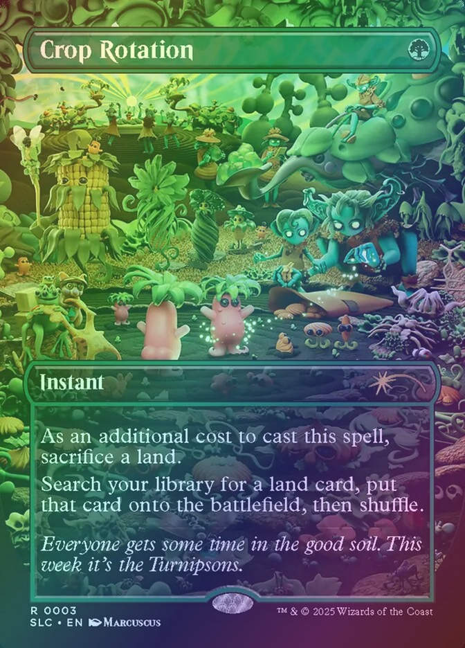 Crop Rotation (SLC) (3) / Borderless / Foil