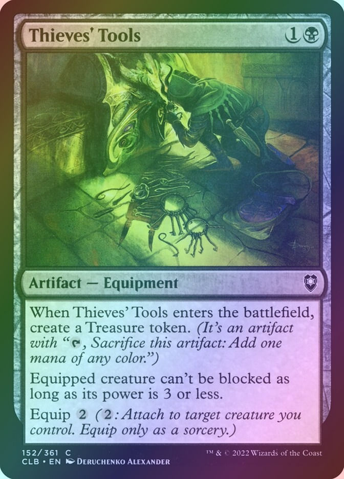 Thieves' Tools (CLB) (152) / Foil