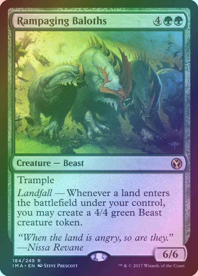 Rampaging Baloths (IMA) (184) / Foil