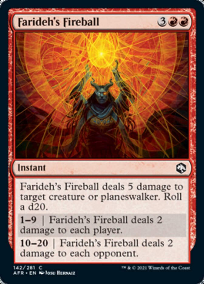 Farideh's Fireball (AFR)