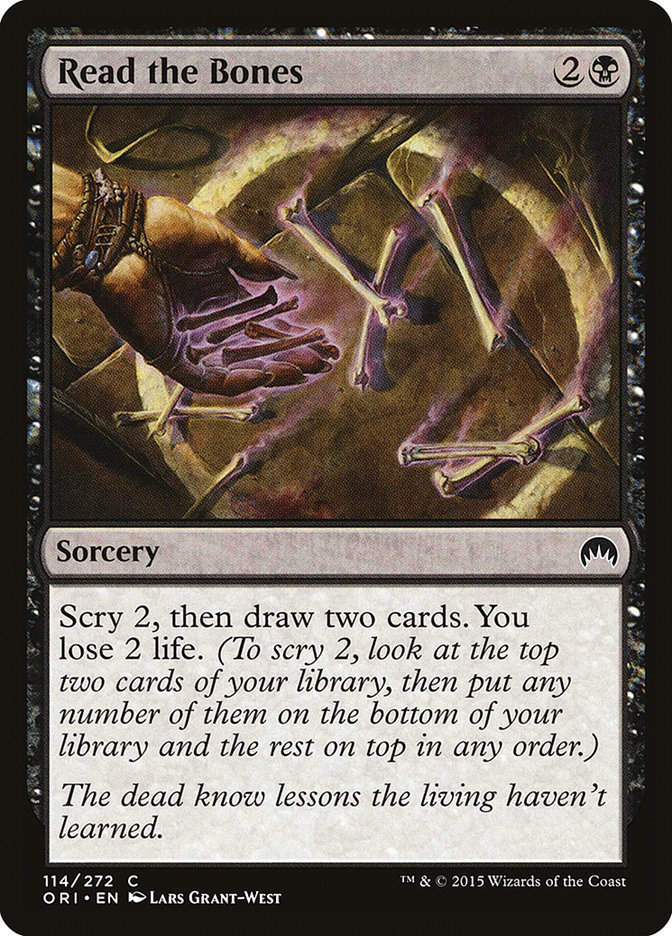 Read the Bones (ORI) (114)
