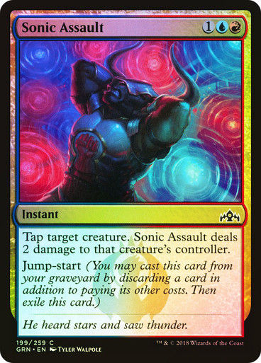 Sonic Assault (GRN) (199) / Foil