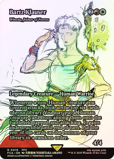 Winota, Joiner of Forces (FCA) (19) / Borderless / Foil