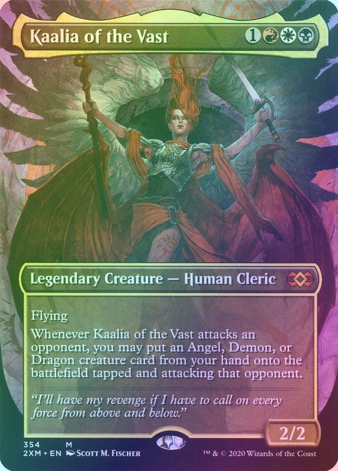Kaalia of the Vast (2XM) (354) / Borderless / Foil