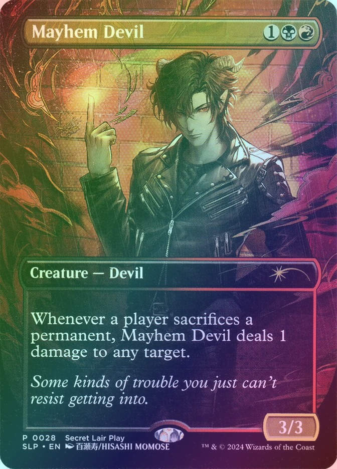 Mayhem Devil (SLP) (28) / Borderless / Foil