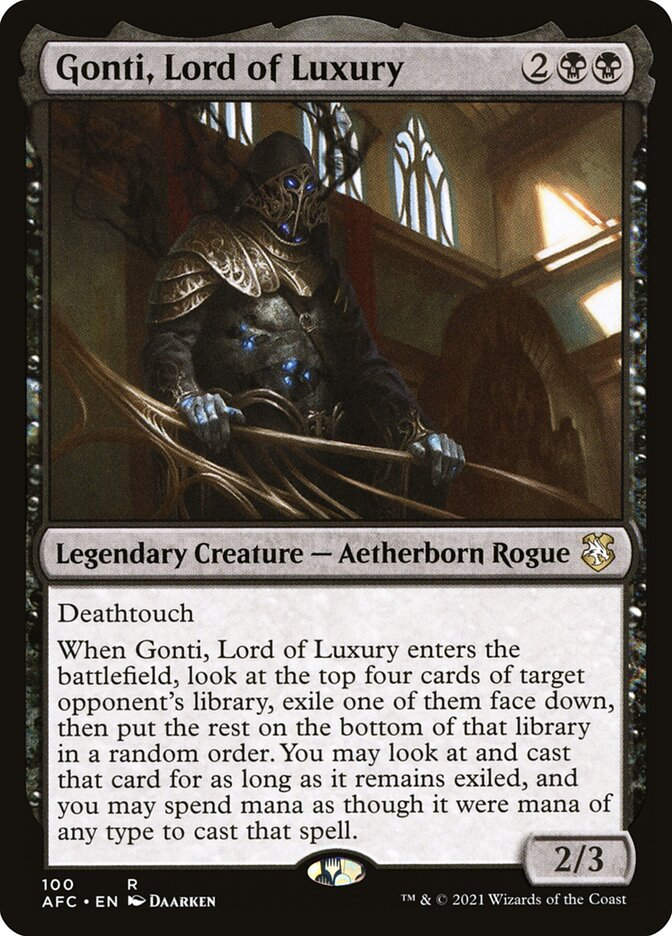 Gonti, Lord of Luxury (AFC) (100)