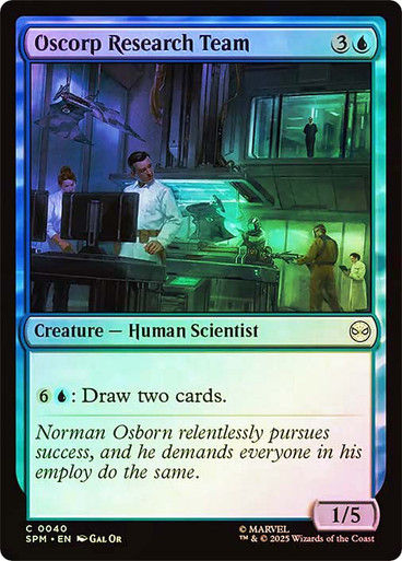 Oscorp Research Team (SPM) (40) / Foil