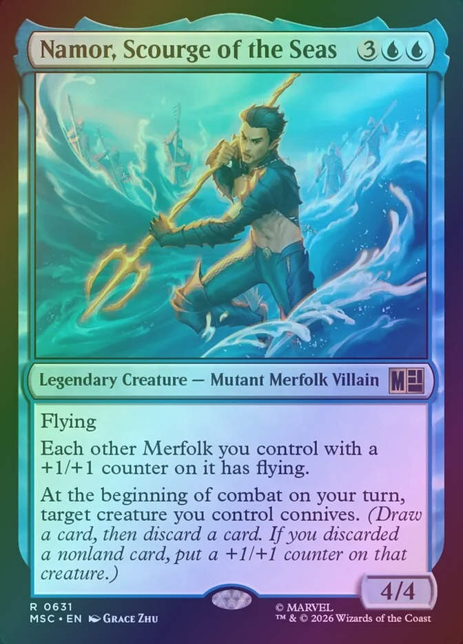 Namor, Scourge of the Seas (MSC) (631) / Foil