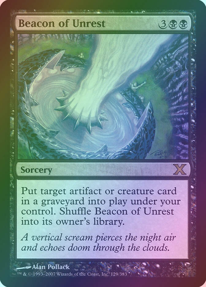 Beacon of Unrest (10E) (129) / Foil