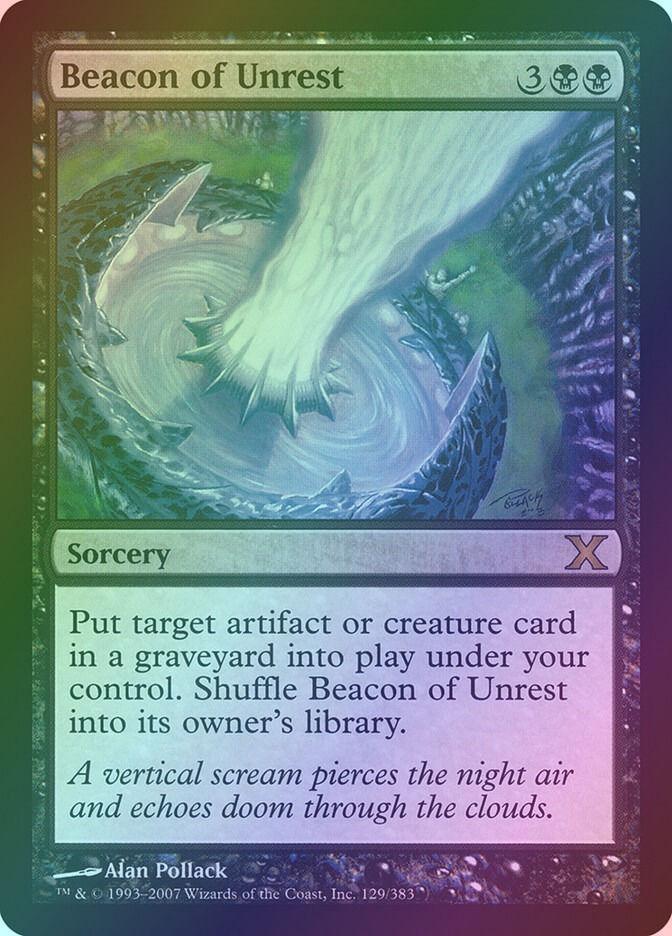Beacon of Unrest (10E) (129) / Foil