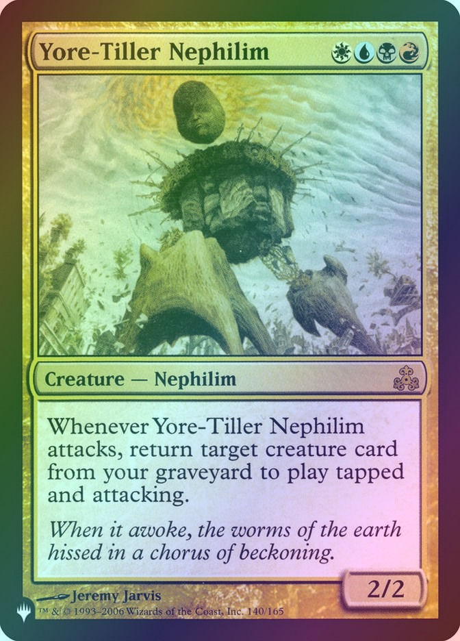 Yore-Tiller Nephilim (PLST) (GPT-140) / Foil