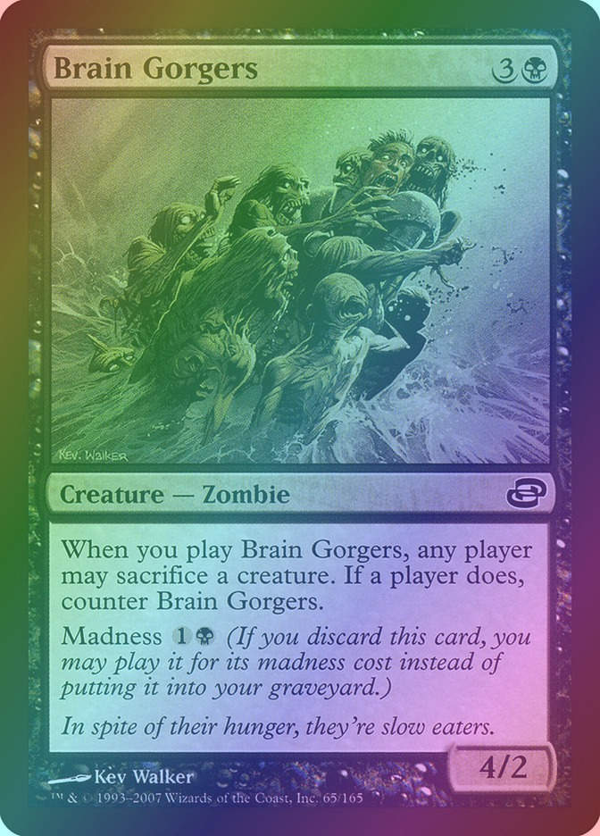 Brain Gorgers (PLC) (65) / Foil