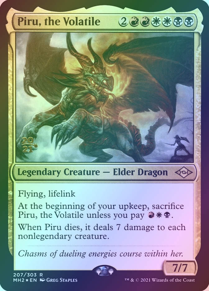 Piru, the Volatile (PMH2) (207s) / Foil