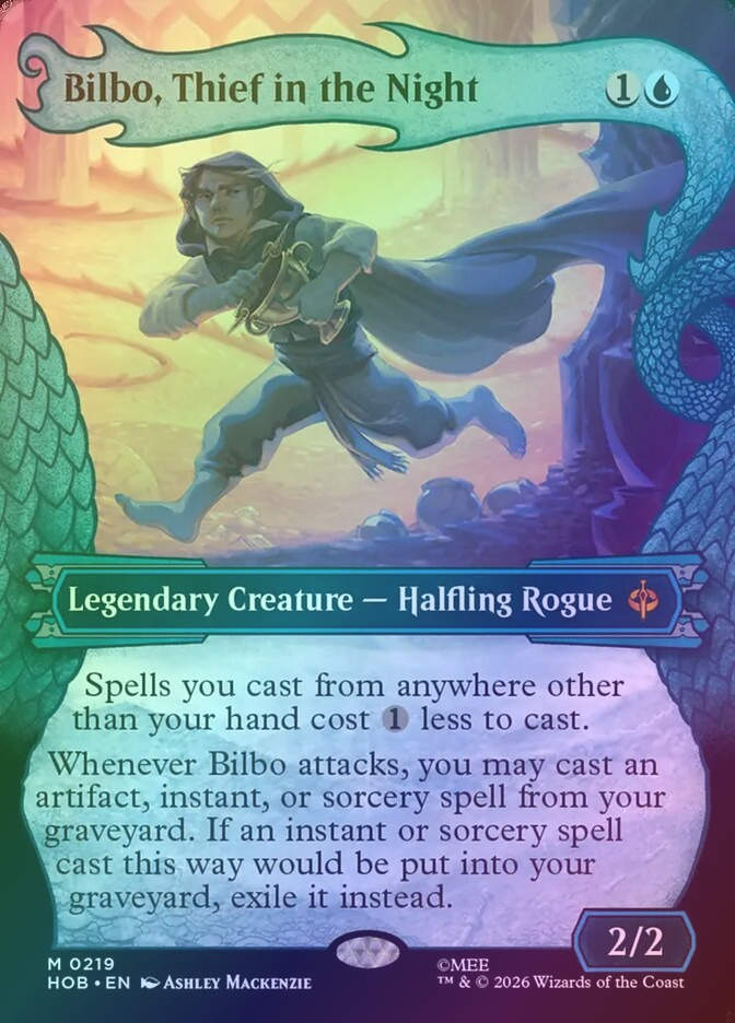 Bilbo, Thief in the Night (HOB) (219) / Showcase / Foil