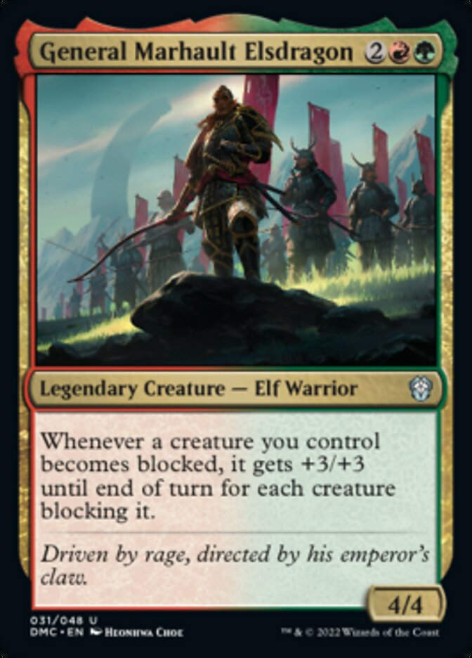 General Marhault Elsdragon (DMC) / Legends Retold / Foil