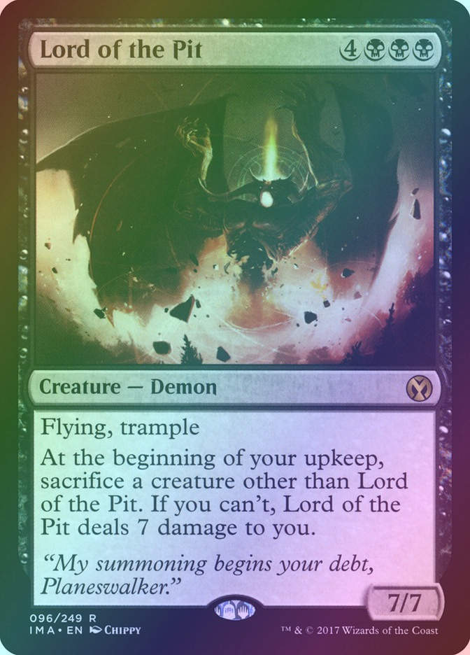 Lord of the Pit (IMA) (96) / Foil