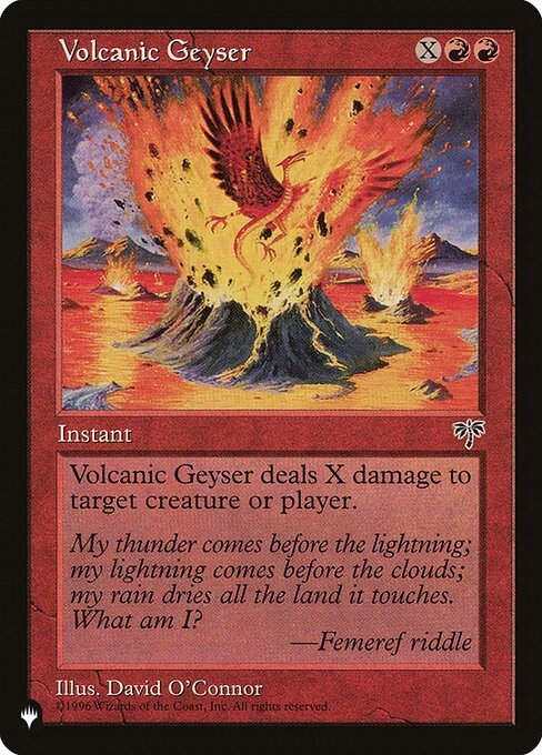 Volcanic Geyser (PLST) (MIR-202)