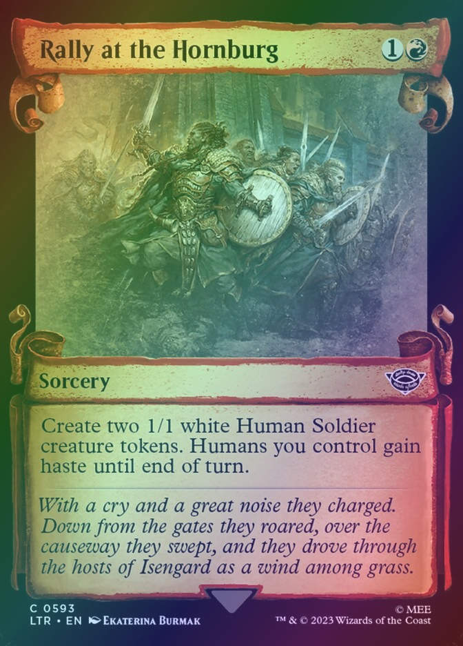 Rally at the Hornburg (LTR) (593) / Showcase / Foil