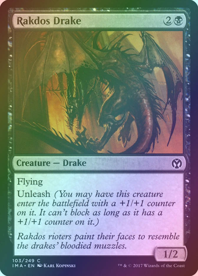 Rakdos Drake (IMA) (103) / Foil