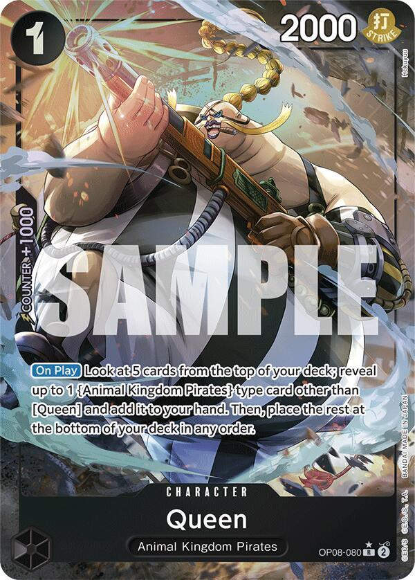 Queen (Parallel) (OP08-080) / Foil