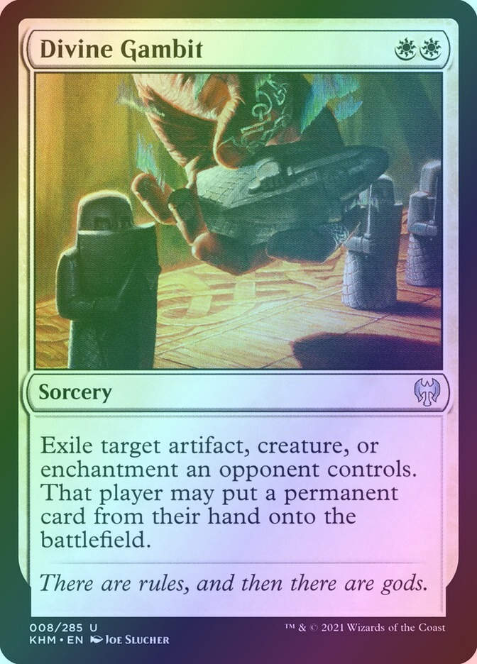Divine Gambit (KHM) (8) / Foil