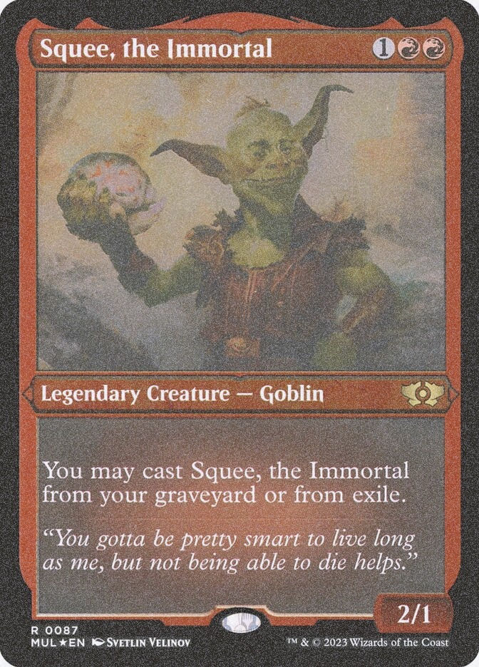 Squee, the Immortal (MUL) (87) / Foil Etched