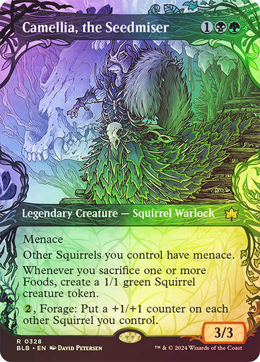 Camellia, the Seedmiser (blb) (328) / Showcase Foil