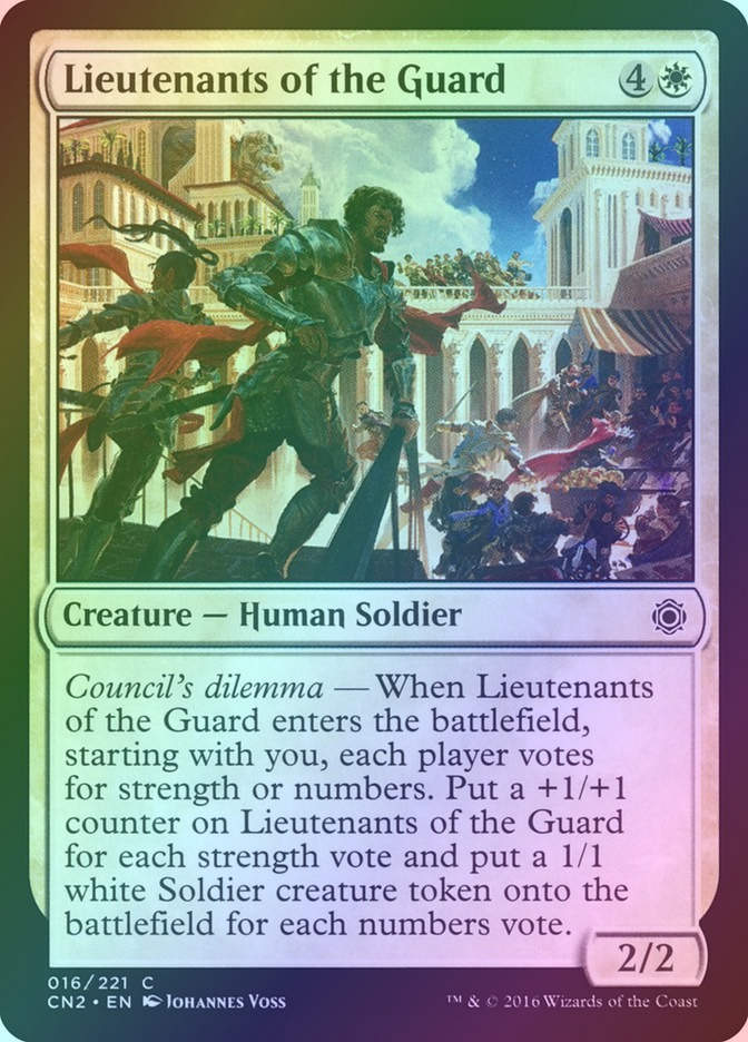 Lieutenants of the Guard (CN2) (16) / Foil