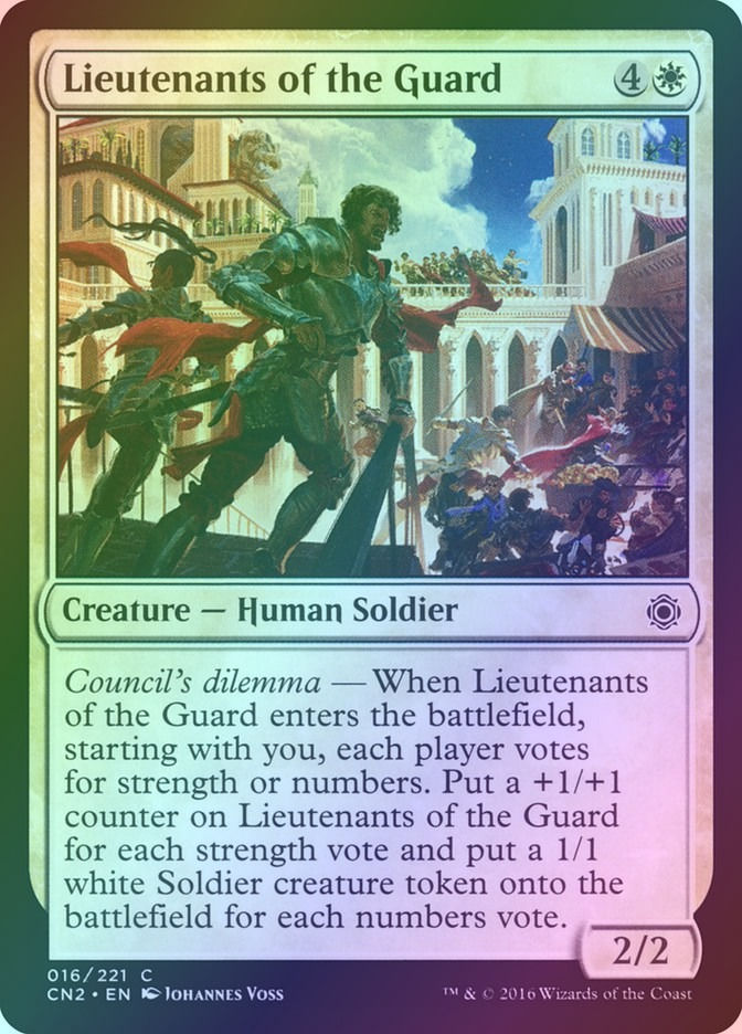 Lieutenants of the Guard (CN2) (16) / Foil