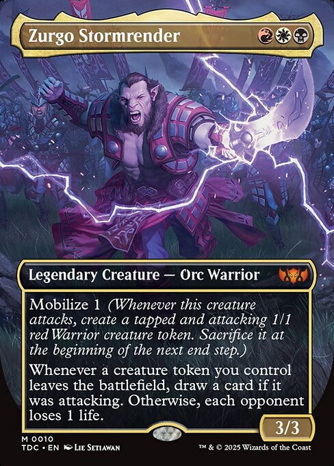 Zurgo Stormrender (TDC) (10) / Borderless