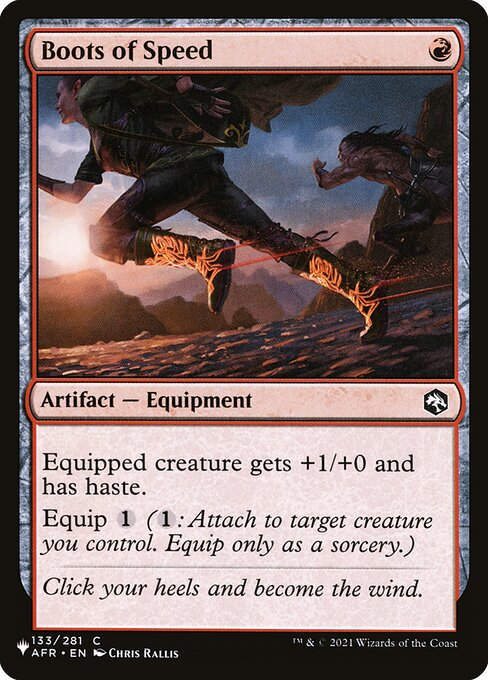 Boots of Speed (PLST) (AFR-133)