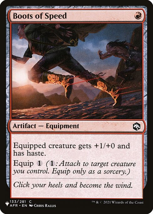 Boots of Speed (PLST) (AFR-133)