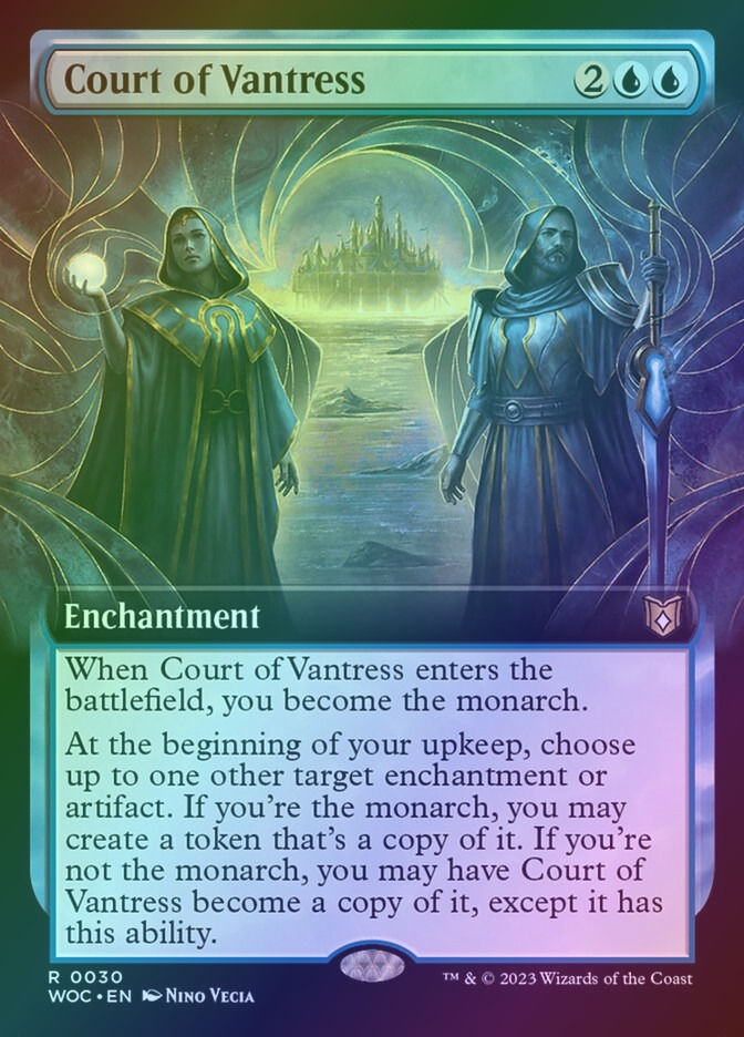 Court of Vantress (WOC) (30) / Extended Art / Foil