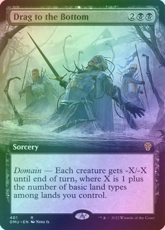 Drag to the Bottom (DMU) (401) / Extended Art / Foil