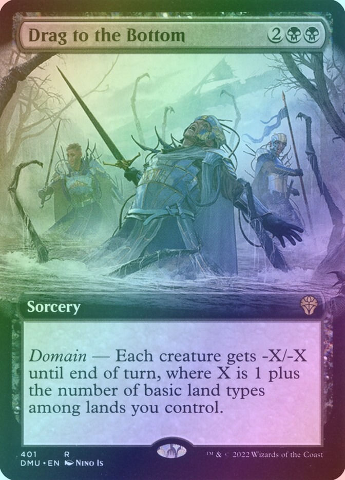 Drag to the Bottom (DMU) (401) / Extended Art / Foil