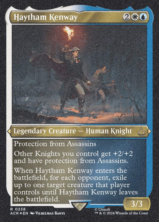 Haytham Kenway (ACR) (238) / Foil Etched