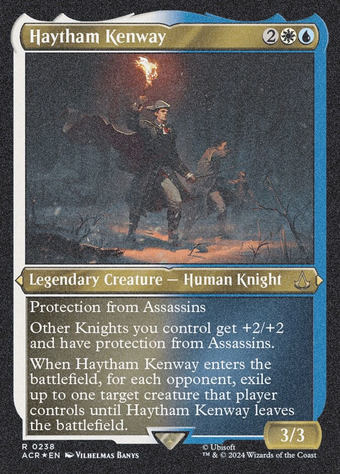 Haytham Kenway (ACR) (238) / Foil Etched
