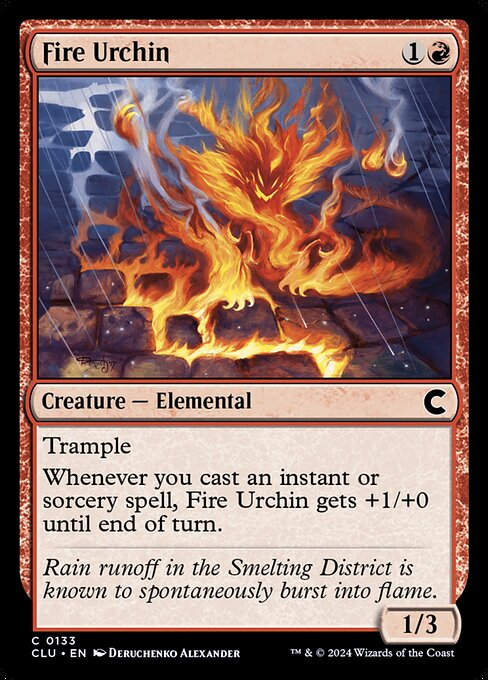 Fire Urchin (clu) (133)